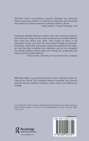 Produktbild: Representations of China in British Children's Fiction, 1851-1911