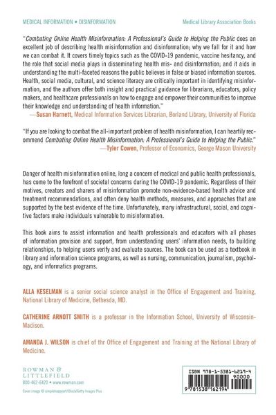 Produktbild: Combating Online Health Misinformation