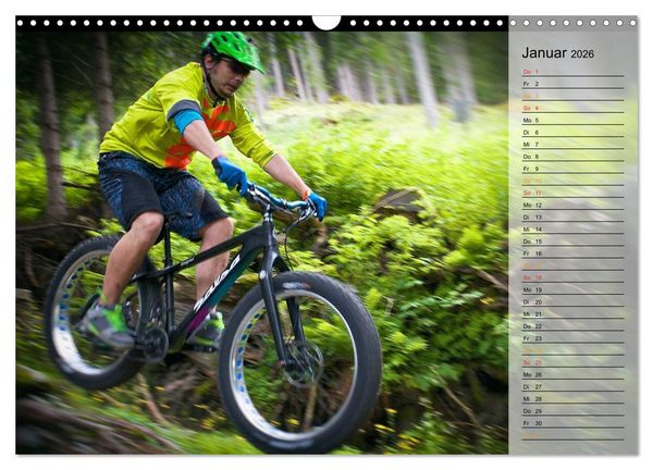 Produktbild: Downhill Moments (Wandkalender 2026 DIN A3 quer), CALVENDO Monatskalender