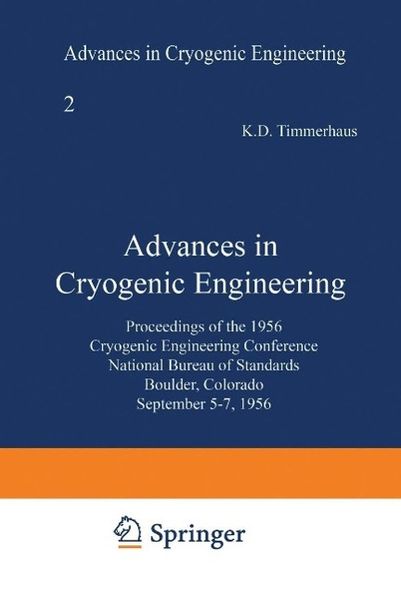 Produktbild: Advances in Cryogenic Engineering
