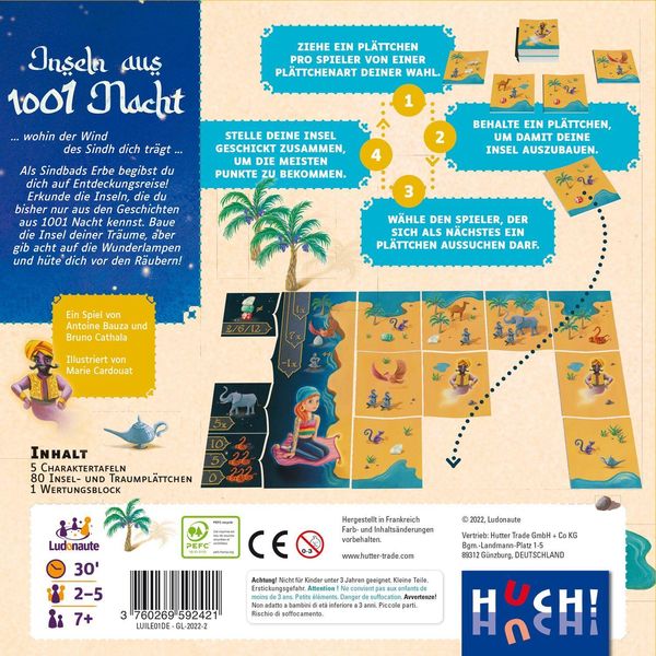 Produktbild: HUCH! - Inseln aus 1001 Nacht