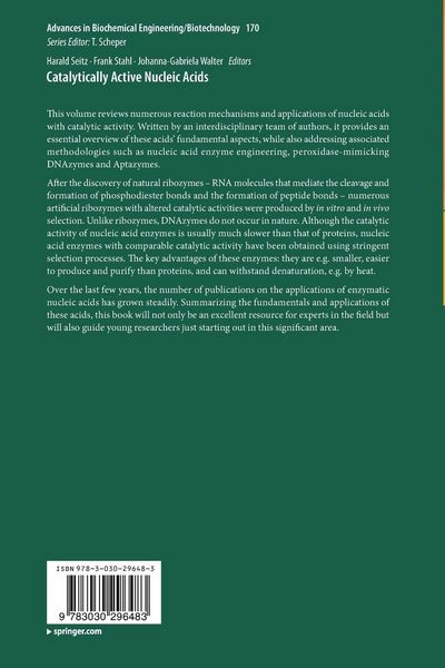 Produktbild: Catalytically Active Nucleic Acids