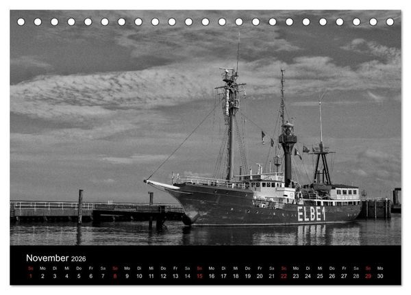 Produktbild: Willkommen in Cuxhaven (Tischkalender 2026 DIN A5 quer), CALVENDO Monatskalender