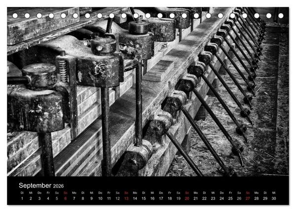 Produktbild: Klavierbau (Tischkalender 2026 DIN A5 quer), CALVENDO Monatskalender