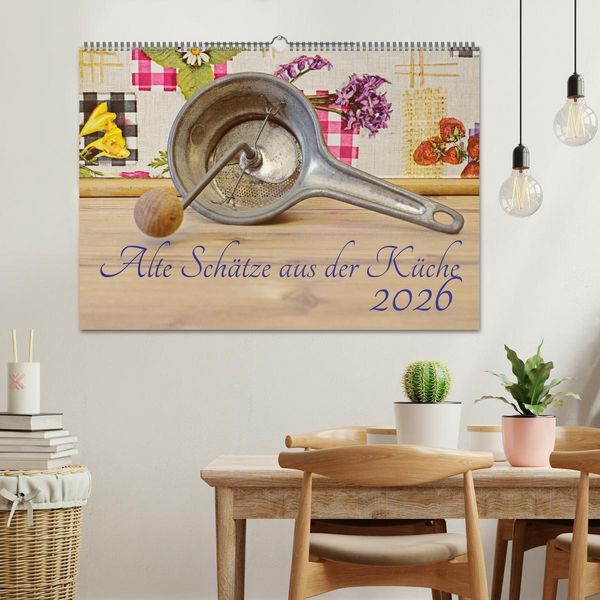 Produktbild: Alte Sch&auml;tze aus der K&uuml;che (Wandkalender 2026 DIN A2 quer), CALVENDO Monatskalender