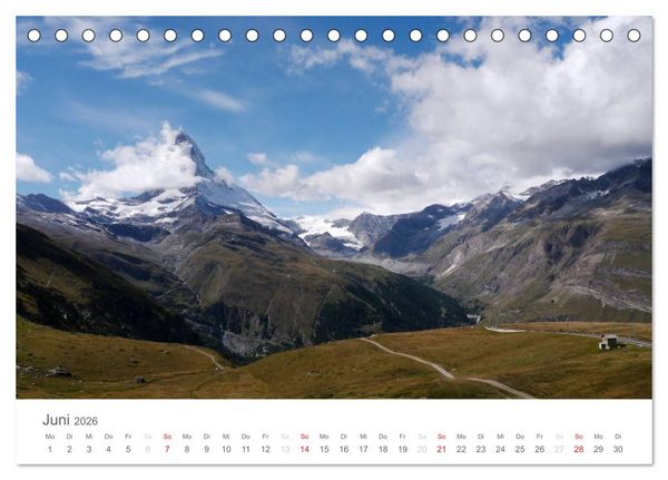 Produktbild: Magie Matterhorn (Tischkalender 2026 DIN A5 quer), CALVENDO Monatskalender