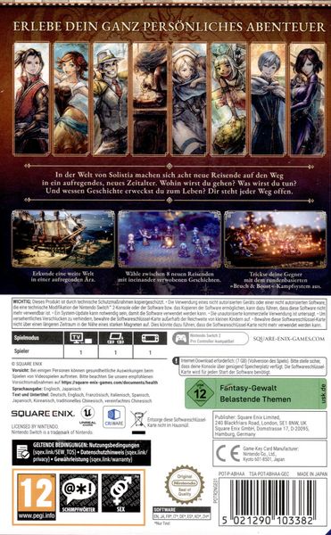 Produktbild: Octopath Traveler II