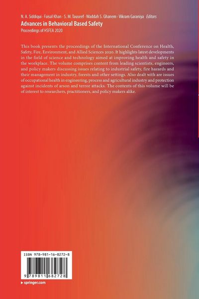 Produktbild: Advances in Behavioral Based Safety