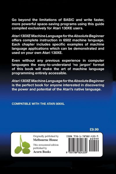 Produktbild: Atari 130XE Machine Language for the Absolute Beginner