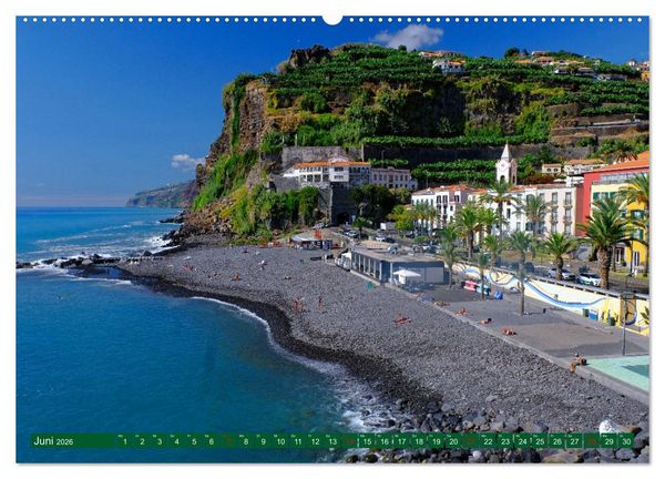 Produktbild: Madeira Blumeninsel im Atlantik (hochwertiger Premium Wandkalender 2026 DIN A2 quer), Kunstdruck in Hochglanz