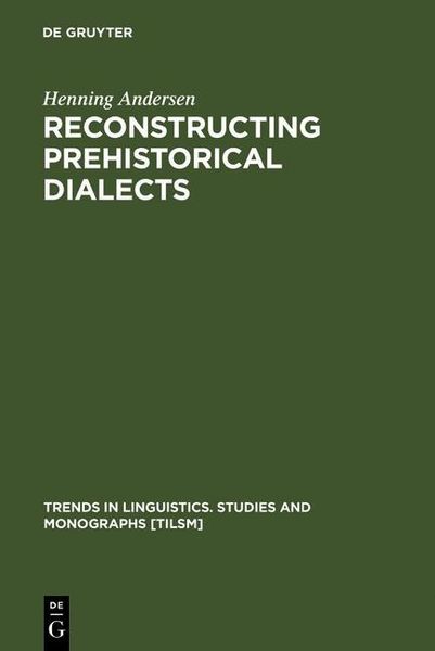 Produktbild: Reconstructing Prehistorical Dialects