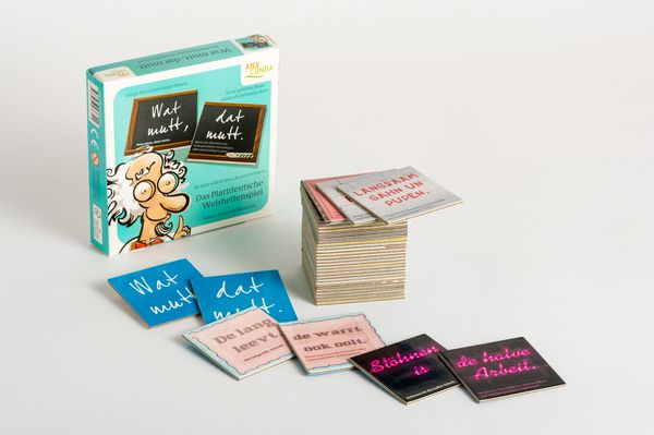 Produktbild: Wat mutt, dat mutt - Das Plattdeutsche Weisheitenspiel