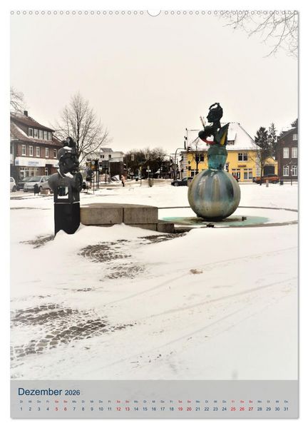 Produktbild: Rotenburg / W&uuml;mme - 2026 (hochwertiger Premium Wandkalender 2026 DIN A2 hoch), Kunstdruck in Hochglanz