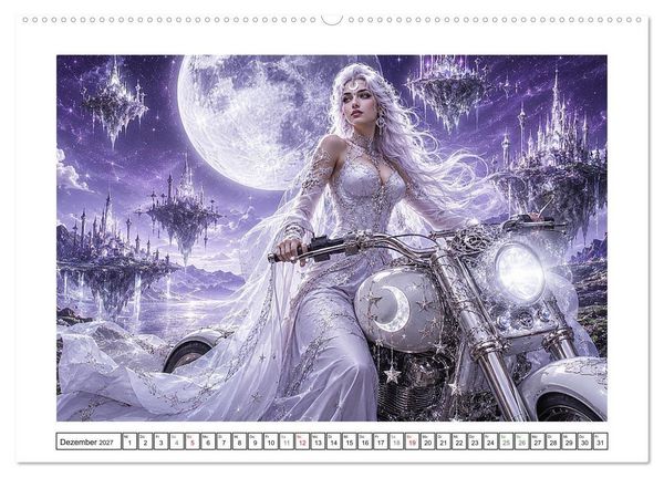 Produktbild: Nachtreiterinnen (Wandkalender 2027 DIN A2 quer), CALVENDO Monatskalender