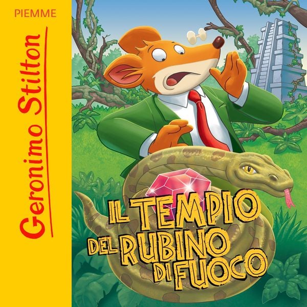Il tempio del Rubino di Fuoco - Geronimo Stilton, Audio, 9788858550601