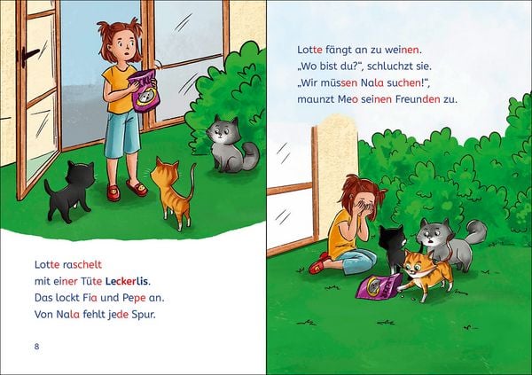 Produktbild: Lesel&ouml;wen 1. Klasse - Die Katzen-Detektive