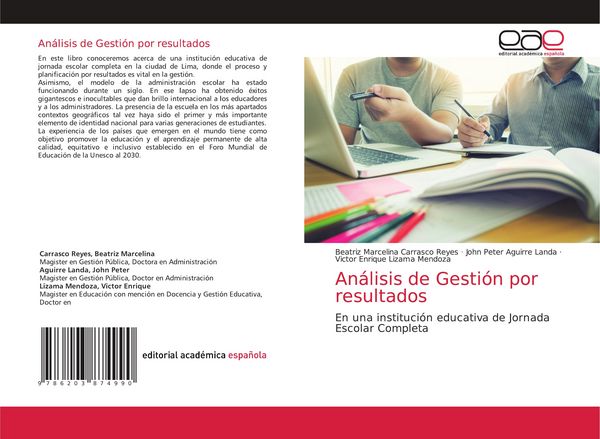 Produktbild: An&aacute;lisis de Gesti&oacute;n por resultados