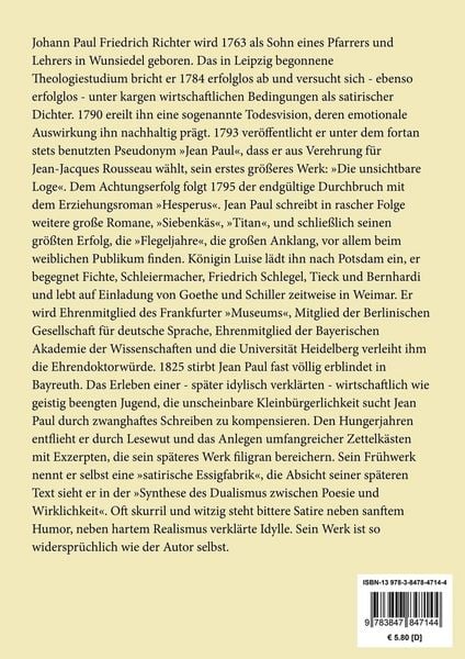 Produktbild: Leben des vergn&uuml;gten Schulmeisterlein Maria Wutz in Auenthal (Gro&szlig;druck)