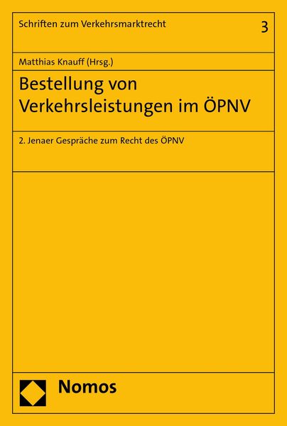 Produktbild: Bestellung von Verkehrsleistungen im &Ouml;PNV