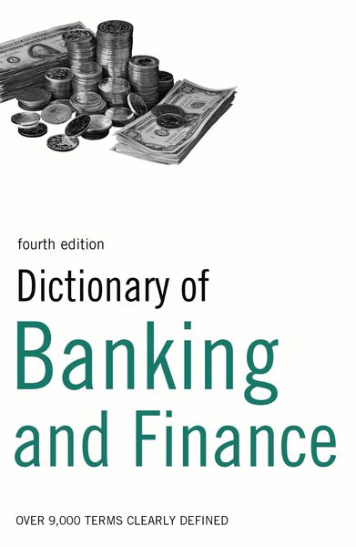 Produktbild: Dictionary of Banking and Finance