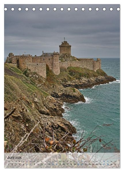 Produktbild: Bretagne. Traumhafte Gesichter einer Region (Tischkalender 2026 DIN A5 hoch), CALVENDO Monatskalender