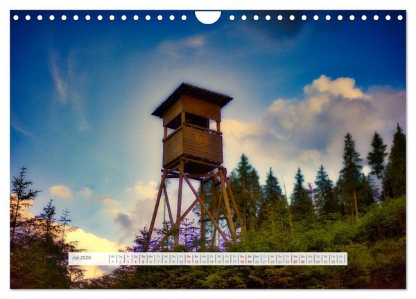 Produktbild: Die Sch&ouml;nheit des Th&uuml;ringer Waldes (Wandkalender 2026 DIN A4 quer), CALVENDO Monatskalender