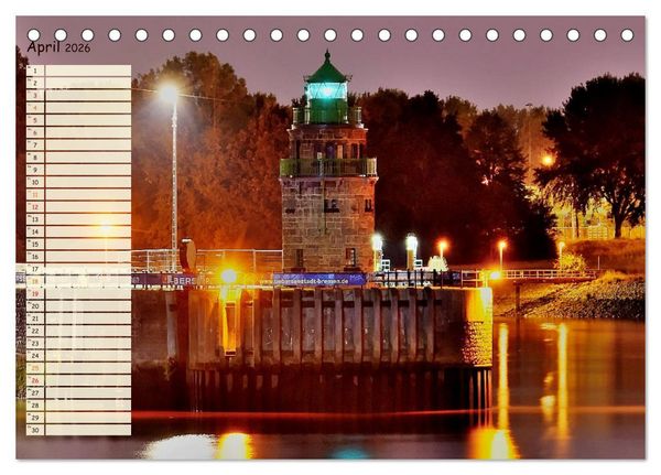Produktbild: Der kleine Bremen Kalender (Tischkalender 2026 DIN A5 quer), CALVENDO Monatskalender
