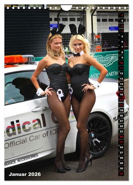 Produktbild: Beauty Grid Girls (Wandkalender 2026 DIN A4 hoch), CALVENDO Monatskalender