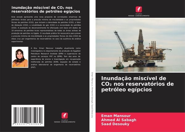 Produktbild: Inunda&ccedil;&atilde;o misc&iacute;vel de CO&iquest; nos reservat&oacute;rios de petr&oacute;leo eg&iacute;pcios