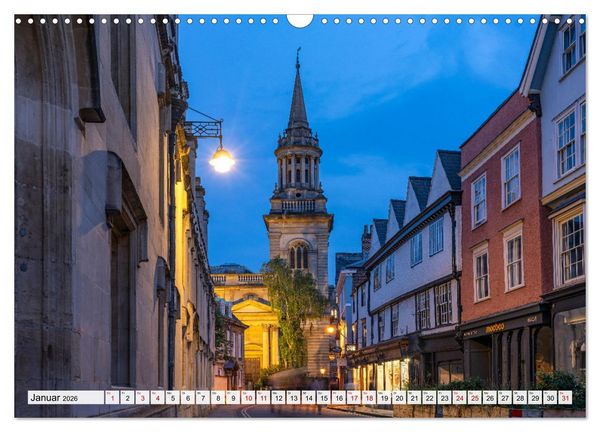 Produktbild: England - Oxford (Wandkalender 2026 DIN A3 quer), CALVENDO Monatskalender