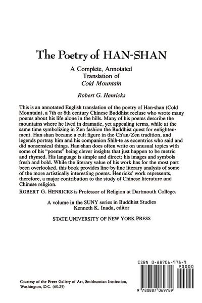 Produktbild: The Poetry of Han-shan
