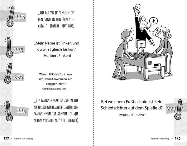 Produktbild: 333 Kinderwitze - Fu&szlig;ball