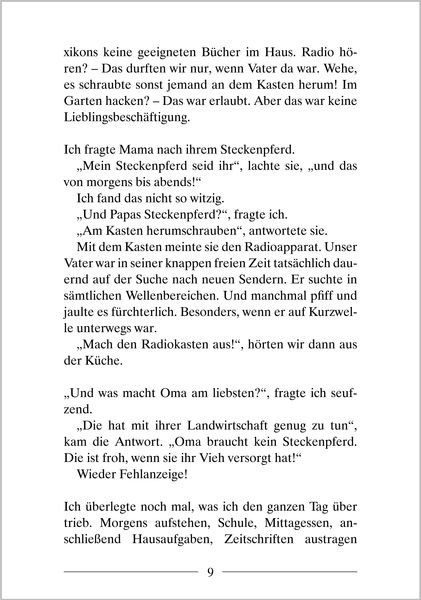 Produktbild: Die sch&ouml;nsten Steckenpferd-Geschichten aus fr&uuml;heren Tagen. Vorlese-Geschichten f&uuml;r Senioren mit Demenz.