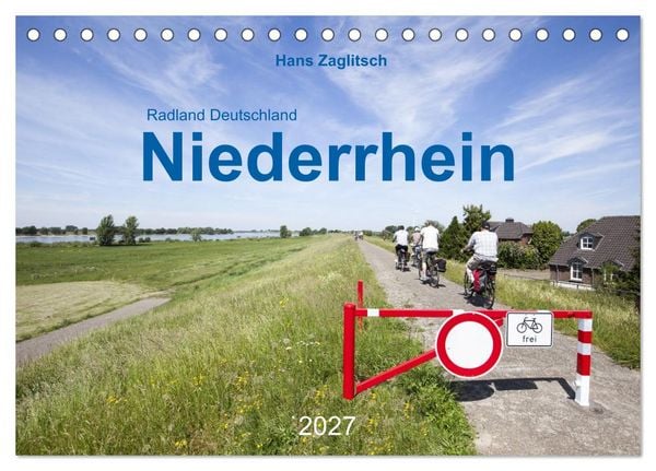 Produktbild: Radland Deutschland - Niederrhein (Tischkalender 2027 DIN A5 quer), CALVENDO Monatskalender