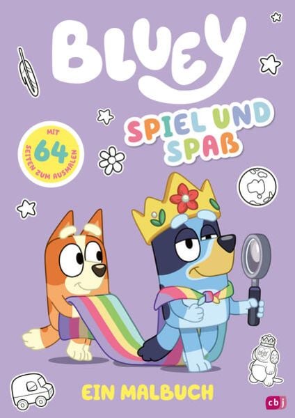 BLUEY - Spiel und Spaß - Ein Malbuch, Gebundene Ausgabe von , CBJ, 9783570181881