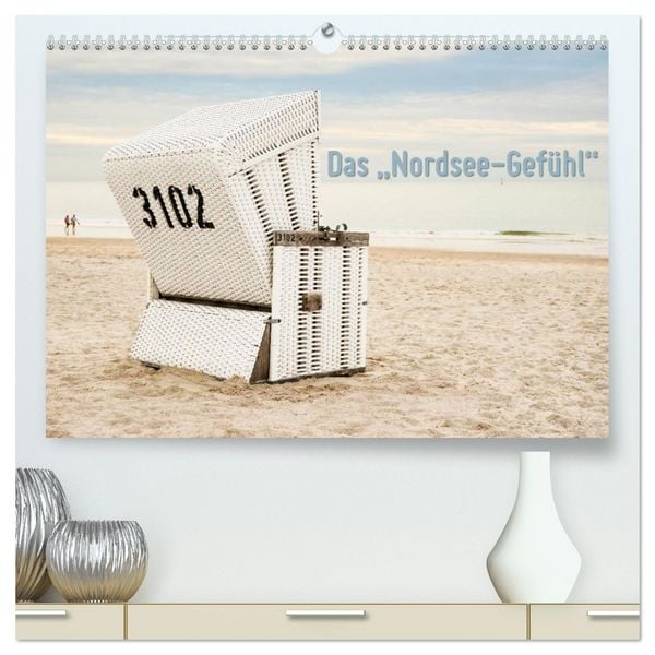 Produktbild: Das "Nordsee-Gef&uuml;hl" (hochwertiger Premium Wandkalender 2026 DIN A2 quer), Kunstdruck in Hochglanz