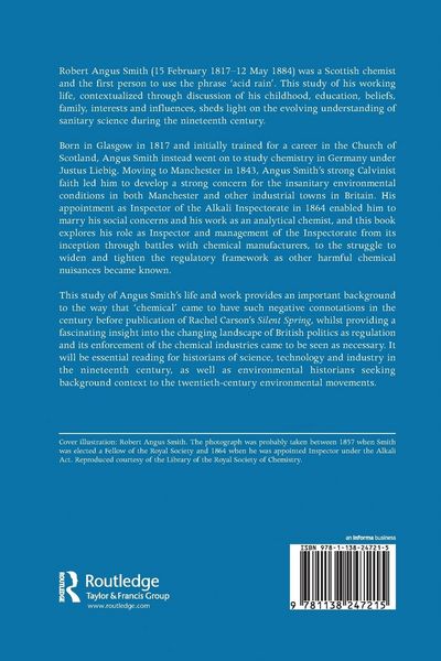 Produktbild: Acid Rain and the Rise of the Environmental Chemist in Nineteenth-Century Britain