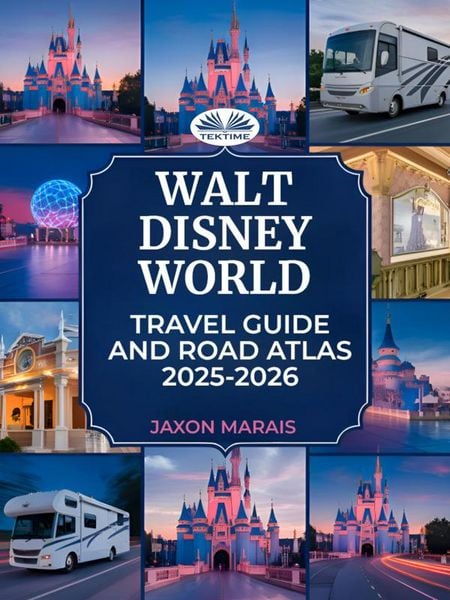 Produktbild: Walt Disney World Travel Guide And Road Atlas 2025 - 2026