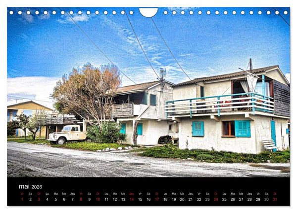 Produktbild: Gruissan-Les-Chalets (Calendrier mural 2026 DIN A4 vertical), CALVENDO calendrier mensuel