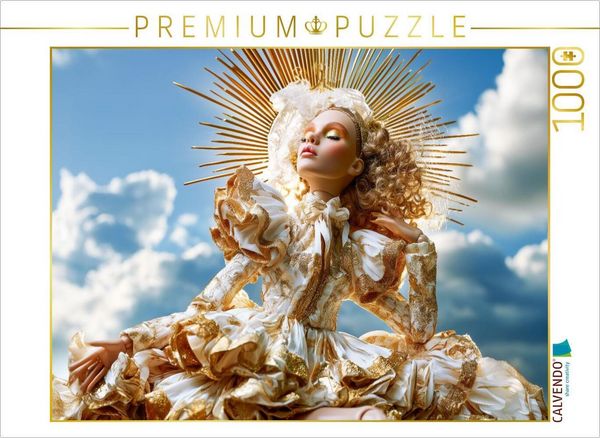 CALVENDO Puzzle Lichtgöttin | 1000 Teile Lege-Größe 64x48cm Foto-Puzzle für glückliche Stunden