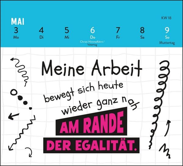 Produktbild: Mini-Wochenkalender 2027: Bevor du fragst: N&ouml;!
