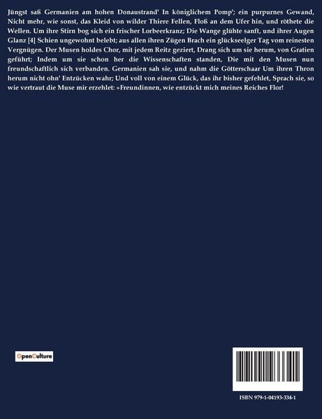 Produktbild: Die Poesie, und Germanien