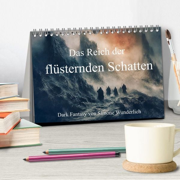 Produktbild: Das Reich der fl&uuml;sternden Schatten (Tischkalender 2026 DIN A5 quer), CALVENDO Monatskalender
