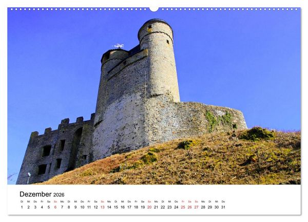 Produktbild: Deutschlands Burgen - besondere Burgen und sch&ouml;ne Schl&ouml;sser (Wandkalender 2026 DIN A2 quer), CALVENDO Monatskalender