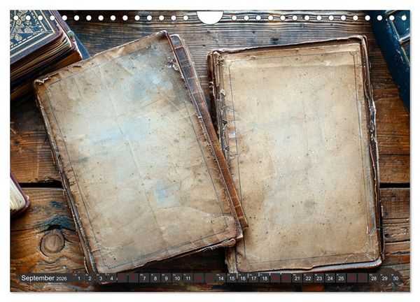 Produktbild: DIY Vintage Momente (Wandkalender 2026 DIN A4 quer), CALVENDO Monatskalender