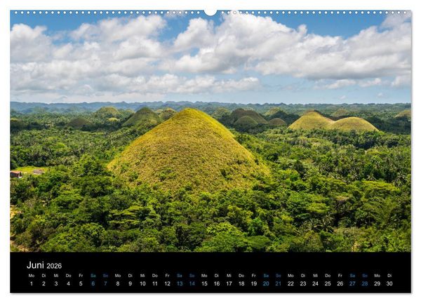 Produktbild: Philippinen Foto Wandkalender 2026 (Wandkalender 2026 DIN A2 quer), CALVENDO Monatskalender