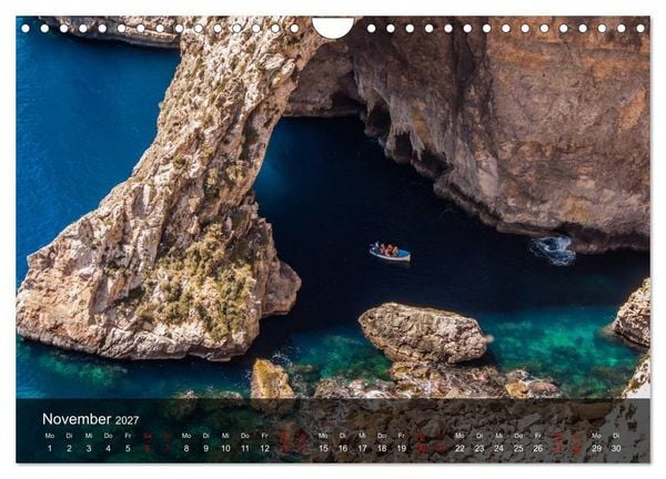 Produktbild: Malta entdecken Malta, Gozo, Comino (Wandkalender 2027 DIN A4 quer), CALVENDO Monatskalender