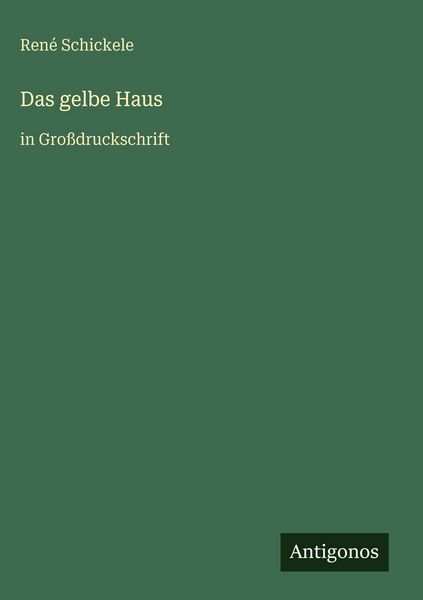 Produktbild: Das gelbe Haus