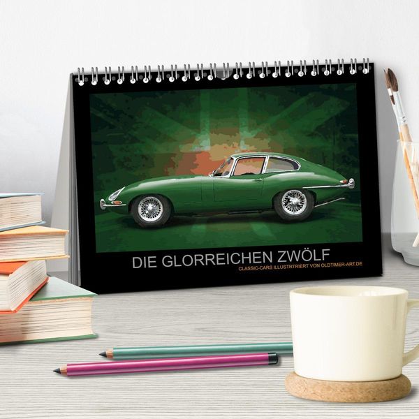 Produktbild: DIE GLORREICHEN ZW&Ouml;LF (Tischkalender 2026 DIN A5 quer), CALVENDO Monatskalender