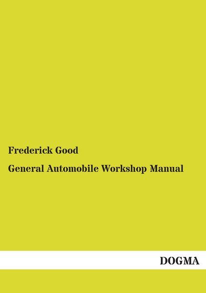 Produktbild: General Automobile Workshop Manual